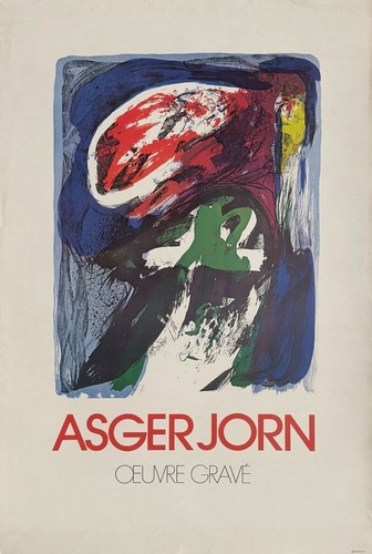 Asger jorn vintage - asger, poster