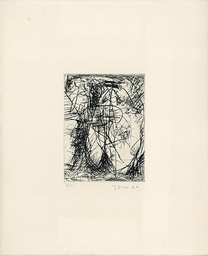 Autografo asger jorn 1966 - asger,