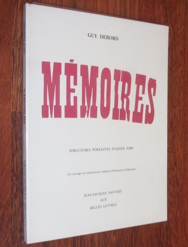 Guy debord memoires - guy, structures
