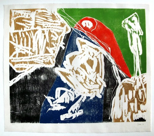 Asger jorn xilografia - jorn.,