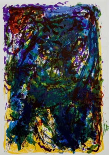 Asger jorn autografata - jorn,